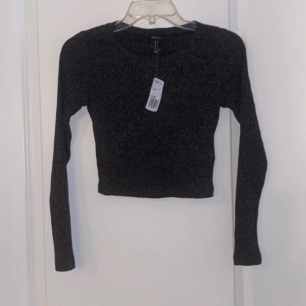 Forever 21 Ribbed Crop Top - Picture 1 of 3